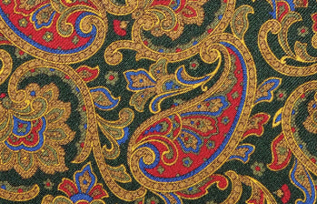 BERLIN BOW No. II design: paisley print